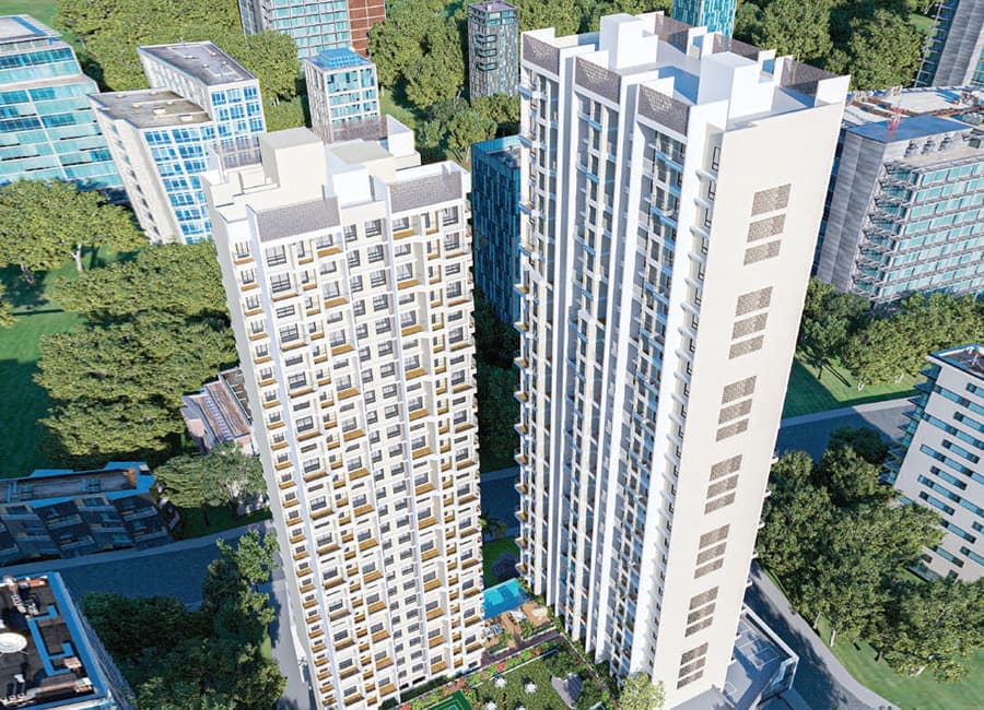 Tycoons Square Kalyan West, 1 & 2 BHK Premium Apartments in Tycoons Square.