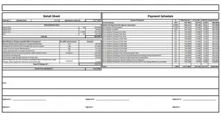 tycoons square costing details cost sheet